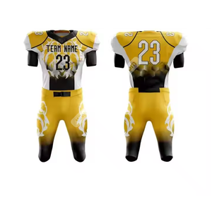 Maillot de football américain professionnel le plus vendu uniforme pour les jeunes ensembles de vêtements de sport de haute qualité bas quantité minimale de commande - Product Image 1