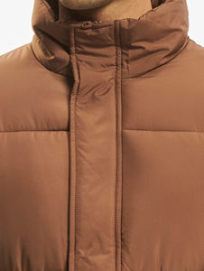 Vestes matelassées d'hiver personnalisées avec logo OEM pour hommes, vêtements de rue pour hommes avec col montant, manteau d'hiver en gros - Product Image 6