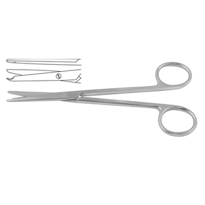 Instruments dentaires chirurgicaux 14cm 18cm en acier inoxydable Buck Stitch Scissor Manual Power Source 2 ans de garantie - Product Image 2