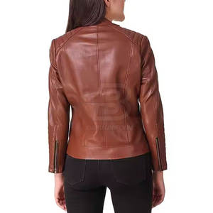 Chaquetas de Cuero para Mujer, Tejidas, Transpirables, Estilo Moderno, Hechas en Pakistán, Venta al Por Mayor, MOQ Bajo - Product Image 6