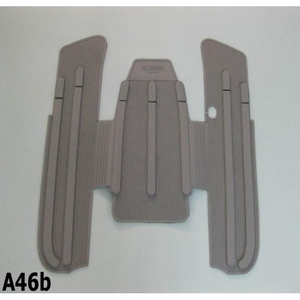 Alfombrillas de goma grises Lambretta J - Product Image 2