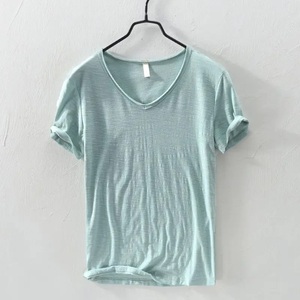 Camisetas de Manga Corta para Hombre, Cuello Redondo, Mezcla de Poliéster/Algodón de Alta Calidad, Corte Regular, Transpirables, Ecológicas y de Secado Rápido - Product Image 4