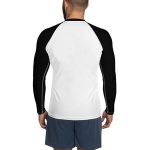 เสื้อแรชการ์ดสำหรับผู้ชายเสื้อแรชการ์ดสีพื้นสำหรับผู้ชายสินค้ามาใหม่ออกแบบได้ตามต้องการ - Product Image 2