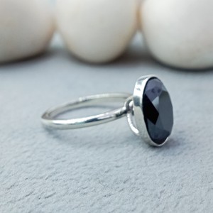 For Certified Women's Luxury Diamond Ring 18K White Gold Oval Cut Classic Wedding Engagement Prong Setting - Product Image 3