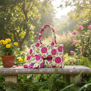 ชุดกระเป๋าโท้ทผ้าฝ้ายพรีเมียมทันสมัย พร้อมซิป ปักลายโซ่ ทนทาน กว้างขวาง เหมาะสำหรับฤดูใบไม้ผลิและฤดูร้อน แฟชั่นสำหรับสุภาพสตรี - Product Image 1