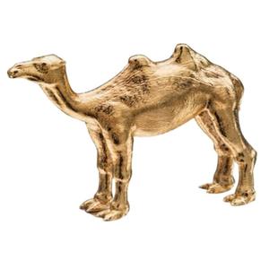 Camello de latón hecho a mano de alta calidad con grabado acabado dorado para decoración Metal artesanías árabes camello - Product Image 5