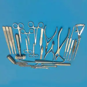 Thiết bị y tế rhinoplasty cụ thiết lập của 57 cái mũi phẫu thuật phẫu thuật Ent cụ để bán
