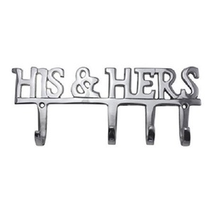 E Alphabet Design Wall Hook in Stainless Steel with Modern Style Perfect <b>for</b> <b>Bathroom</b> Clothes and <b>Towel</b> Storage - Product Image 5