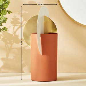 Townxan แจกันโลหะทำด้วยมือแจกันดอกไม้โลหะสไตล์ชายฝั่ง - Product Image 3