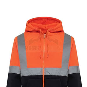 Combinaison de travail globale en nylon haute visibilité respirant avec logo personnalisé combinaison de sécurité imperméable pour les travailleurs de la construction - Product Image 5