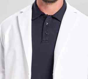 2026 Brand New <b>White</b> Coat for Doctors <b>Long</b> <b>Sleeved</b> Work Clothes for Men Breathable Medical Lab Coat - Product Image 2
