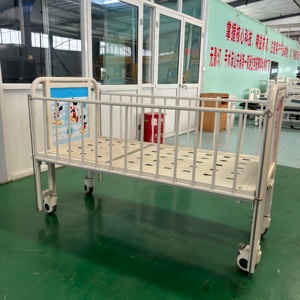 <span class=keywords><strong>Lit</strong></span> médical pédiatrique manuel à deux fonctions, qualité supérieure, <span class=keywords><strong>prix</strong></span> usine, pour soins aux enfants en milieu hospitalier - Product Image 5