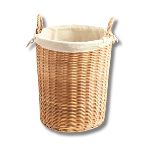 Vente en gros de corbeille à linge personnalisable en jacinthe d'eau jonc de mer avec poignée pour la décoration intérieure organisateur de linge Vietnam - Product Image 1