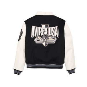 เสื้อแจ็คเก็ต Avirex รุ่นใหม่ คุณภาพสูง ทันสมัย กันลม ระบายอากาศได้ดี เคลือบผิว ผลิตจากโพลีเอสเตอร์/คอตตอน ผลิตตามสั่ง สำหรับกิจกรรมกลางแจ้ง ขายดีที่สุด - Product Image 3