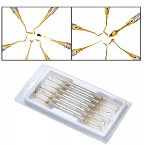 Espátulas de Resina Compuesta Dental, Recubiertas de Titanio, Accesorios para Dentistas, Herramienta para Limpiar y Rellenar Dientes de SurgiRight - Product Image 5