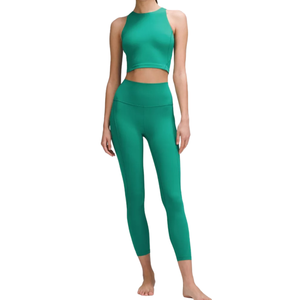 Ensembles de yoga pour femmes Ensemble de vêtements de sport en polyester avec plusieurs couleurs en option Toutes les tailles Disponibilité - Product Image 1