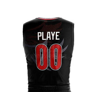Uniformes de basket-ball pour hommes personnalisés, logo imprimé par sublimation de haute qualité, vêtements de sport, uniforme de basket-ball - Product Image 6