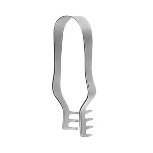 פינסן retractor עם 3 x4 פעלולים חדות פוחיות 5 ס "מ ניתוכי נירוסטה רקמה ניתוחית