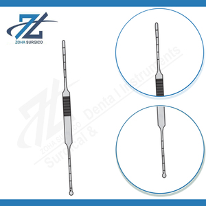 Cottle Elevator Finition chromée noire à double extrémité 200mm de long Instruments chirurgicaux manuels en acier inoxydable certifiés CE - Product Image 3