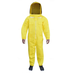 Trajes de protección para apicultor Traje transpirable de abeja Trajes de miel de abeja Overol de protección de Bata unisex - Product Image 4
