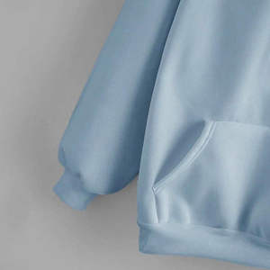 Fabricant OEM personnalisé femmes Streetwear vêtements coton polaire pull à capuche marque privée - Product Image 4