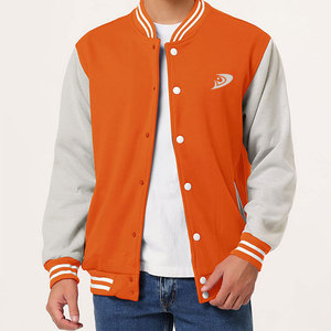 <b>Top</b> Selling Men's Long Sleeve Vintage Letterman Jacket High Quality Custom Casual Wear <b>Woolen</b> New Design Front Logo Winter - Product Image 2