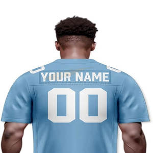 Venta al por mayor de camisetas de fútbol americano de la ciudad de Atlanta, ropa de equipo para hombre hecha a medida, malla transpirable, sublimación, secado rápido - Product Image 5