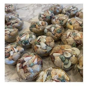 Artistic Seashell Bag Themed Bowl Using Polished Seashell Material For Room Decoration Produced In Vietnam - Product Image 3