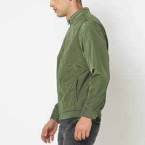 Chaquetas de Spandex para Hombre con Cierre de Cremallera Frontal y Capucha, Resistentes al Viento, Transpirables e Impermeables, con Servicio OEM, Color Sólido, Elegantes - Product Image 3