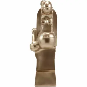 Moderna Estatua Decorativa de Metal Hecha a Mano, Arte Decorativo de Animales, Busto Artesanal para un Estilo Elegante, Hecho por Zahid Export - Product Image 3