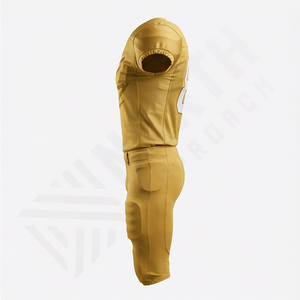 Uniforme de football américain de qualité à succès, dernier design, respirant, grande taille, caractéristique vintage, performance athlétique, vêtements d'équipe - Product Image 3