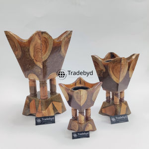 Quemador de Incienso de Resina y Madera Artesanal, Hermoso Difusor de Fragancias para Hogares y Boutiques Tradebyd - Product Image 6