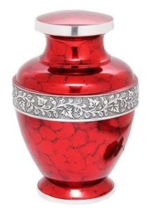 Urne de crémation en métal de style américain pour cendres humaines - Product Image 3