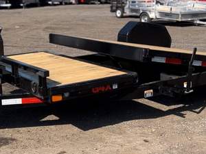 Best Supply For Quality Heavy Duty <b>Cargo</b> <b>Utility</b> <b>Trailer</b> with 323 Floor Length Removable Rear Rack 3 Axle on Air Suspension - Product Image 5
