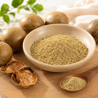 Groothandel Natuurlijk Monniksvruchten Extract Poeder Voedingsmiddelkwaliteit Zoetstof OEM ODM Private Label Bulk Fabrieksdirecte Levering