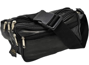 กระเป๋าคาดเอวหนังสำหรับผู้ชาย,กระเป๋าคาดเอวกระเป๋าคาดเอวแฟชั่นใบเล็กสำหรับผู้ชาย - Product Image 2