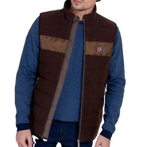 เสื้อกั๊กบอมเบอร์ขนสัตว์แบบไม่มีแขนสำหรับผู้ชายไซส์ใหญ่ รุ่นดีไซเนอร์ 2026 สำหรับฤดูใบไม้ผลิ ระบายอากาศได้ดี ขายส่ง เสื้อกั๊กพัฟเฟอร์แบบ unisex ตัดเย็บทรงเวสต์ - Product Image 1