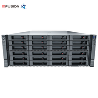 Serveur IA XFusion FusionServer G5500-V7 4U en rack, double socket, 10 GPU, 24 baies, 12 NVMe, 3 OCP, haute performance pour centre de données cloud
