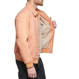 Veste Softshell légère et personnalisable pour hommes, bombardier en toile et tissu, vêtements d'extérieur pour le sport, style décontracté, col montant - Product Image 5