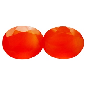 Top ovale en forme d'Orange cornaline pierre précieuse en vrac de qualité supérieure fabrication de bijoux faits à la main coupe à facettes certifié guérison pierre de naissance - Product Image 3