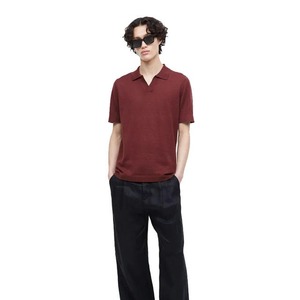 Gran oferta 2025, logotipo personalizado, tejido de alta calidad para camisas, estampado de Color sólido, informal, de Golf, para hombre, manga corta de secado rápido - Product Image 6