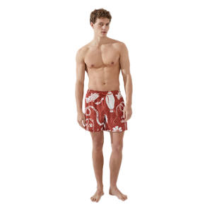 Short de plage pour homme pour l'été Natation Motif solide Tricoté Poignet Tissu Taille élastique Anti-Rides Personnalisable Devant - Product Image 2