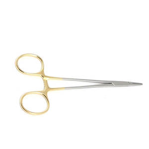 Meilleure vente Heaney porte-aiguille pince chirurgicale orthopédique en acier inoxydable Instrument électrique incurvé/droit en plastique - Product Image 3