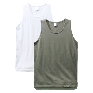 Camiseta de tirantes de gimnasio con escote redondo informal para hombre OEM colores personalizados al por mayor fabricante de ropa de entrenamiento deportivo personalizaciones bienvenidas - Product Image 1