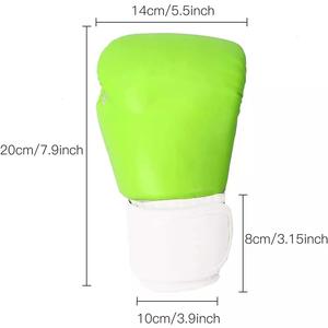 GAF Custom Heavy Duty 8oz Guantes de cuero PU Original de cuero de vaca Sparring Punzonado Características Ganar Artes marciales Boxeo - Product Image 4