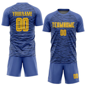 Camisetas de Fútbol Personalizadas al por Mayor, Sublimación de Alta Calidad, Secado Rápido, Poliéster, Deportivas, Unisex, Cuello en V, Manga Corta - Product Image 3