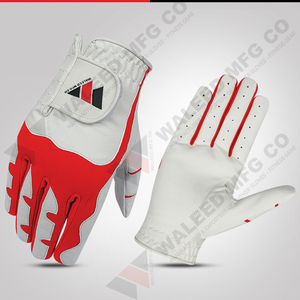 Guantes de Golf Personalizados Premium 2025, Nuevos al por Mayor, para Mano Izquierda, Negros y Blancos, de Cuero Cabretta, Deportivos, Antideslizantes, con Correa Ajustable para la Muñeca - Product Image 2