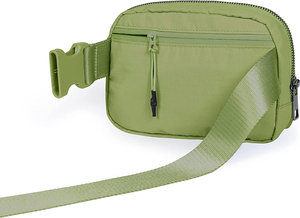 Riñonera de entrenamiento personalizada al por mayor, riñonera de nailon repelente al agua, bandolera, bandolera, mochila antirrobo para el pecho, paquete lateral - Product Image 2