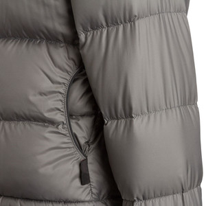 Chaqueta cálida ligera de invierno con logotipo personalizado para hombre con cuello levantado Puff Filled Down Coat Precio al por mayor Ropa de invierno con capucha - Product Image 5