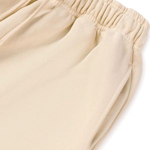 Custom Men Loose <b>Stacked</b> Pants Solid Color <b>Joggers</b> Straight Sweat Pants Bootcut Flared Sweatpants With Logo Puff Print For Man - Product Image 4